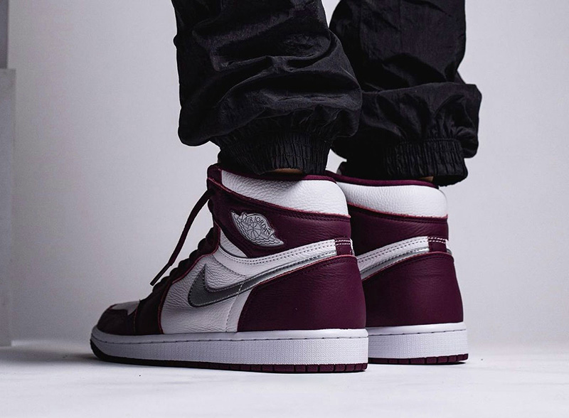 Air Jordan 1 High OG,AJ1,Borde 上脚图来了!经典波尔多配色 Air Jordan 1 确定年底发售! Air Jordan 1 High OG,AJ1,Borde 上脚图来了!经典波尔多配色 Air Jordan 1 确定年底发售!