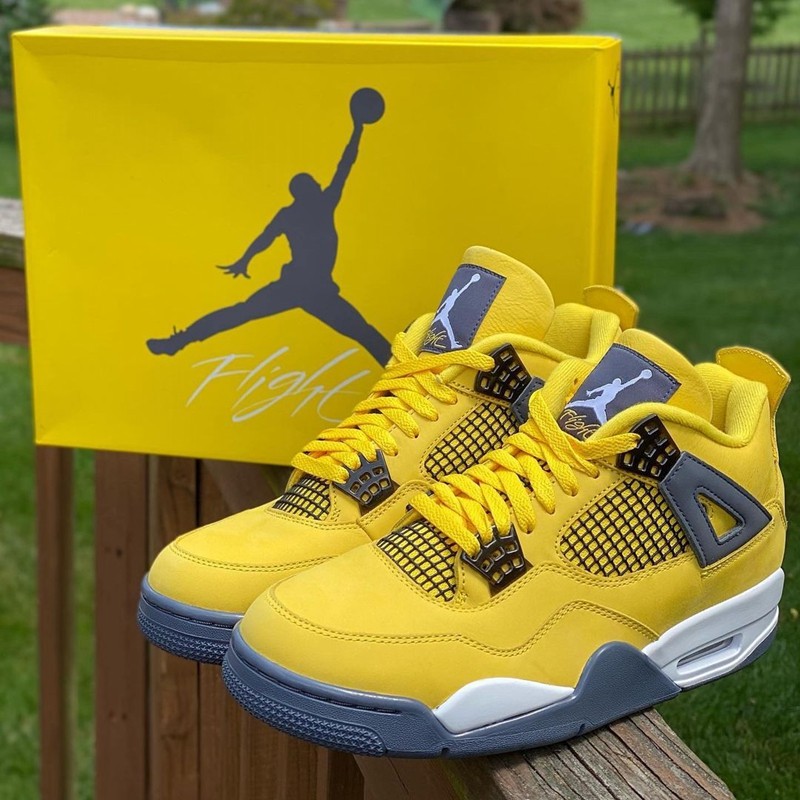 AJ4,Air Jordan 4,Lightning,CT8 下月登场!「电母」AJ4 最新实物曝光!这颜值还不爱? AJ4,Air Jordan 4,Lightning,CT8 下月登场!「电母」AJ4 最新实物曝光!这颜值还不爱?