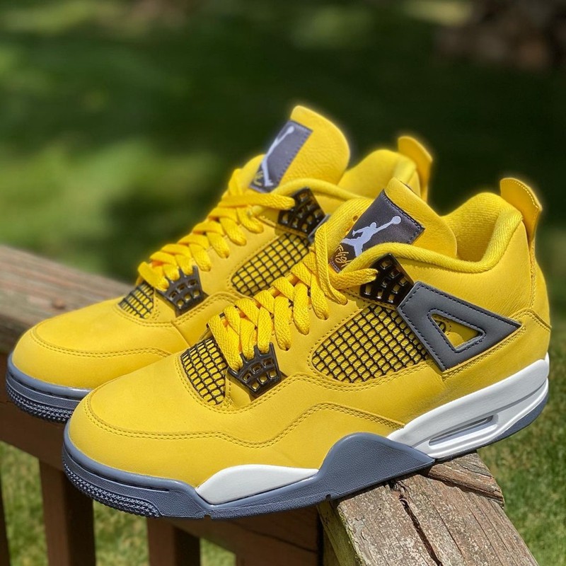 AJ4,Air Jordan 4,Lightning,CT8 下月登场!「电母」AJ4 最新实物曝光!这颜值还不爱? AJ4,Air Jordan 4,Lightning,CT8 下月登场!「电母」AJ4 最新实物曝光!这颜值还不爱?