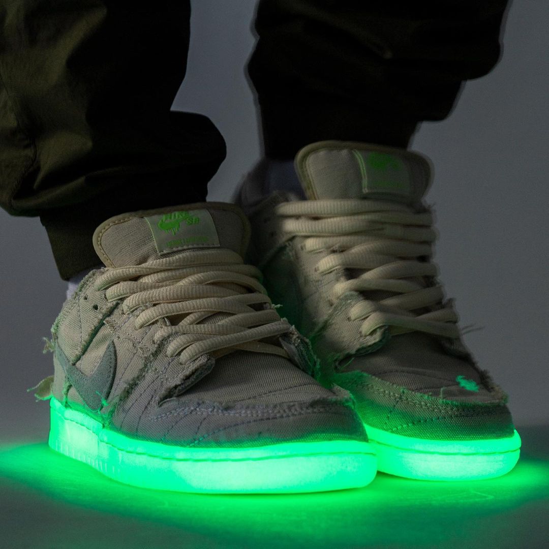 Nike,SB Dunk Low,Mummy 夜光大眼!「木乃伊」SB Dunk 上脚图曝光! Nike,SB Dunk Low,Mummy 夜光大眼!「木乃伊」SB Dunk 上脚图曝光!