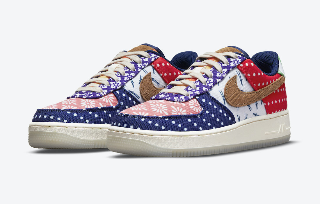 Air Force 1,AF1,Nike,DM6229-47 规格不输达摩刮刮乐!全新日本限定 AF1 来了!七种材质拼接! Air Force 1,AF1,Nike,DM6229-47 规格不输达摩刮刮乐!全新日本限定 AF1 来了!七种材质拼接!