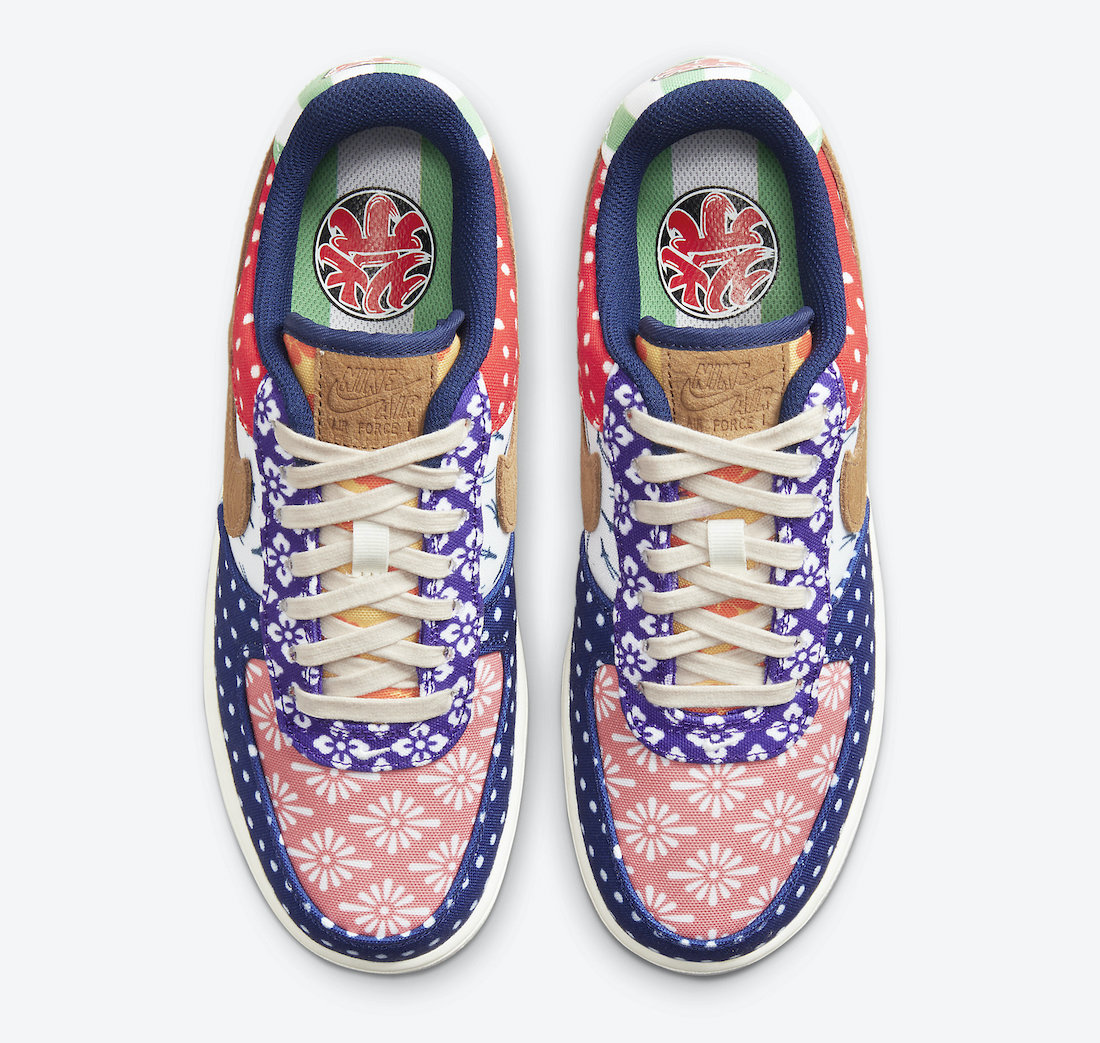 Air Force 1,AF1,Nike,DM6229-47 规格不输达摩刮刮乐!全新日本限定 AF1 来了!七种材质拼接! Air Force 1,AF1,Nike,DM6229-47 规格不输达摩刮刮乐!全新日本限定 AF1 来了!七种材质拼接!