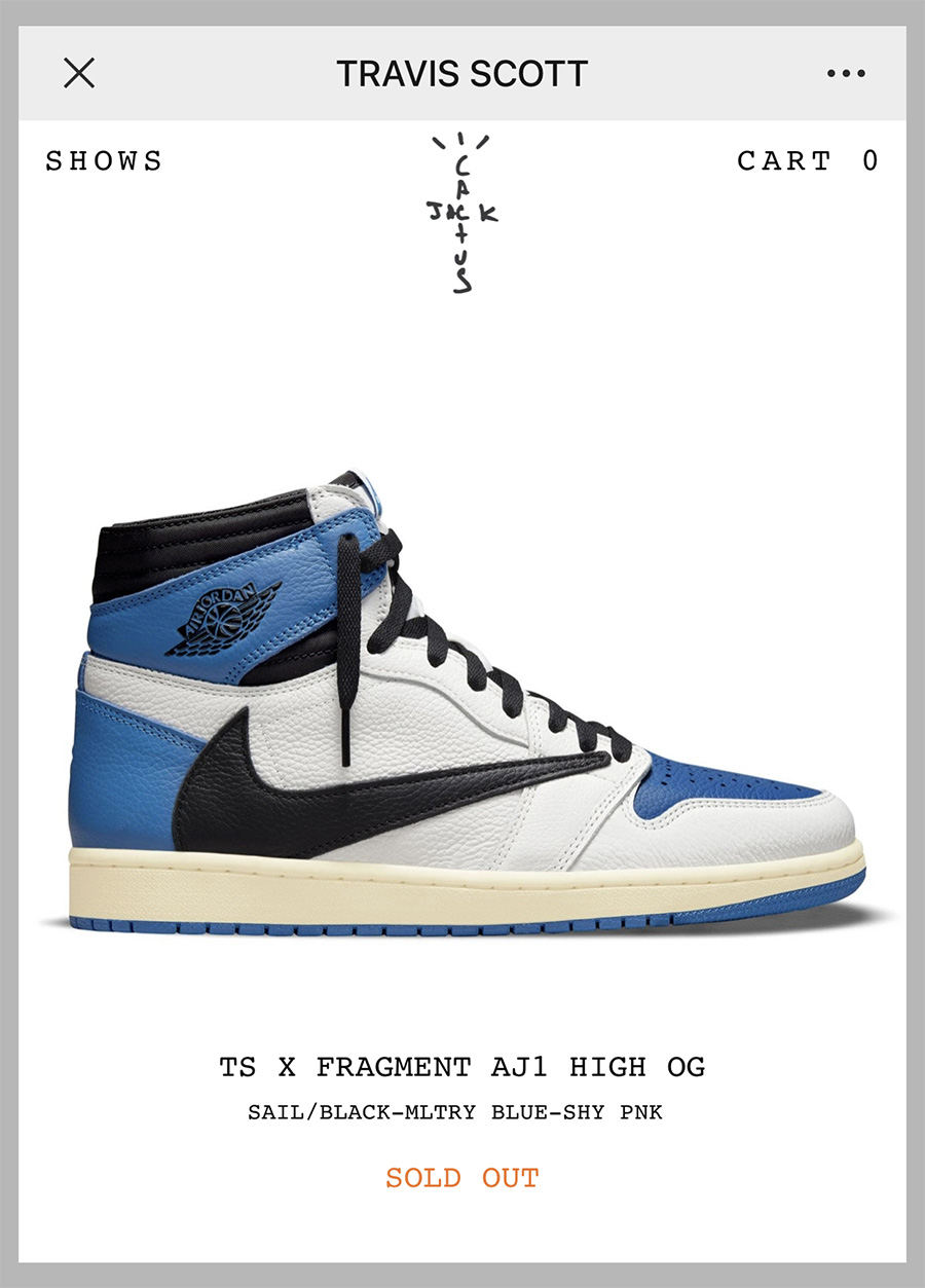 Travis Scott,fragment,Air Jord 市价飞涨!「闪电倒钩 」AJ1 实物美图来了!越看越想要! Travis Scott,fragment,Air Jord 市价飞涨!「闪电倒钩 」AJ1 实物美图来了!越看越想要!