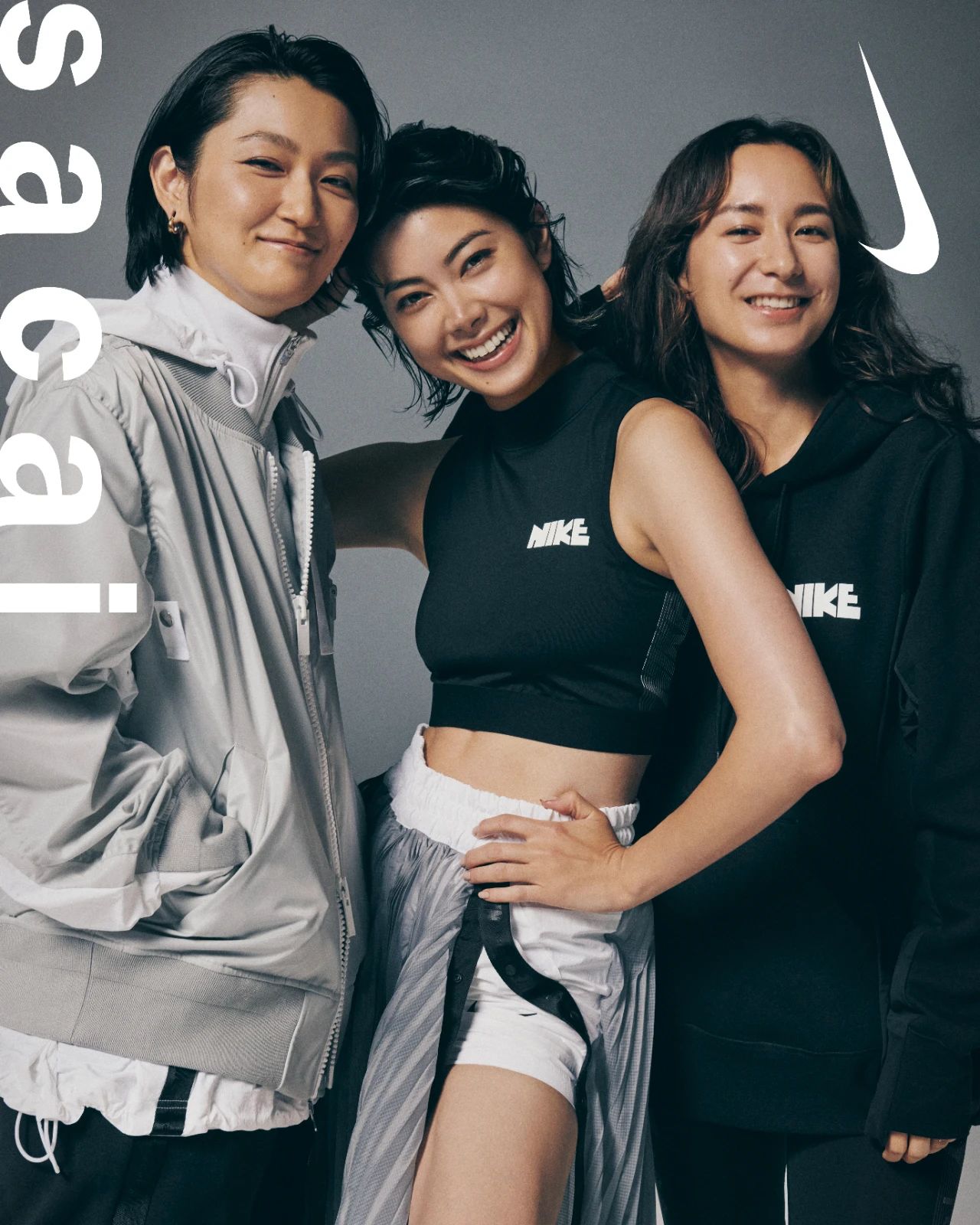 sacai,Nike 多位明星演绎!sacai x Nike 服饰系列明日发售! sacai,Nike 多位明星演绎!sacai x Nike 服饰系列明日发售!