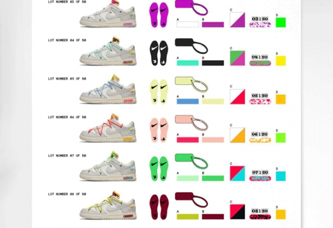 OFF-WHITE,OW,Nike,Dunk Low,发售 发售比盲盒还刺激!OFF-WHITE x Dunk 发售详情曝光! OFF-WHITE,OW,Nike,Dunk Low,发售 发售比盲盒还刺激!OFF-WHITE x Dunk 发售详情曝光!