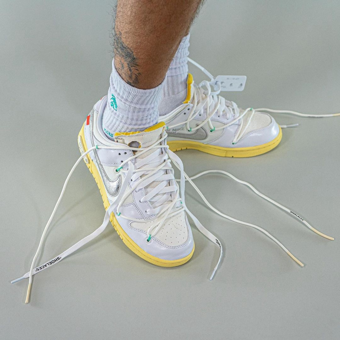 OFF-WHITE,Nike,Dunk Low,The 50 坐等突袭!「Vibe 风」OW x Dunk 最新上脚图曝光! OFF-WHITE,Nike,Dunk Low,The 50 坐等突袭!「Vibe 风」OW x Dunk 最新上脚图曝光!