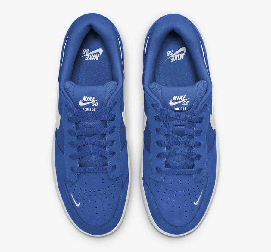 Nike,SB Force 58,CZ2959-401 醒目蓝色!全新鞋款 Nike SB Force 58 官图曝光! Nike,SB Force 58,CZ2959-401 醒目蓝色!全新鞋款 Nike SB Force 58 官图曝光!