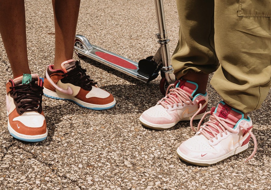 Nike,Social Status x Nike Dunk 甜美气息!Social Status x Nike Dunk 实物曝光! Nike,Social Status x Nike Dunk 甜美气息!Social Status x Nike Dunk 实物曝光!