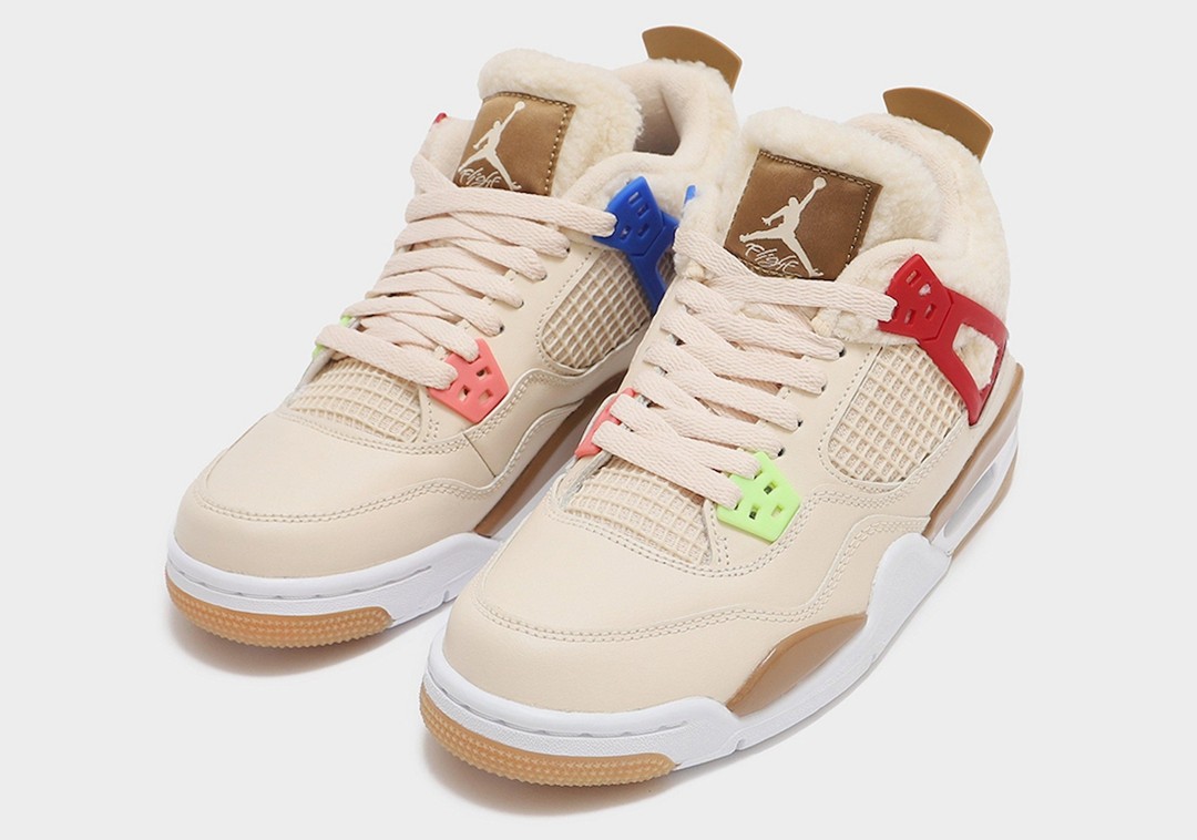 AJ4,Air Jordan 4,GS,Where The 全新「大棉鞋」AJ4 实物曝光!冬天不怕冷了! AJ4,Air Jordan 4,GS,Where The 全新「大棉鞋」AJ4 实物曝光!冬天不怕冷了!