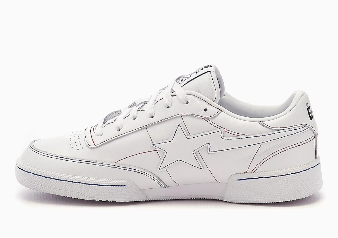 Reebok,BAPE x Reebok Club C 85 经典百搭配色!全新 BAPE x Reebok 官图曝光! Reebok,BAPE x Reebok Club C 85 经典百搭配色!全新 BAPE x Reebok 官图曝光!