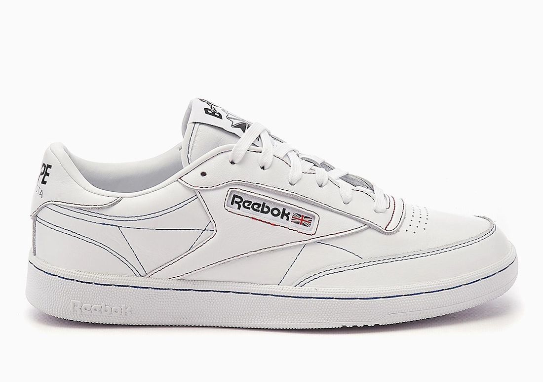 Reebok,BAPE x Reebok Club C 85 经典百搭配色!全新 BAPE x Reebok 官图曝光! Reebok,BAPE x Reebok Club C 85 经典百搭配色!全新 BAPE x Reebok 官图曝光!