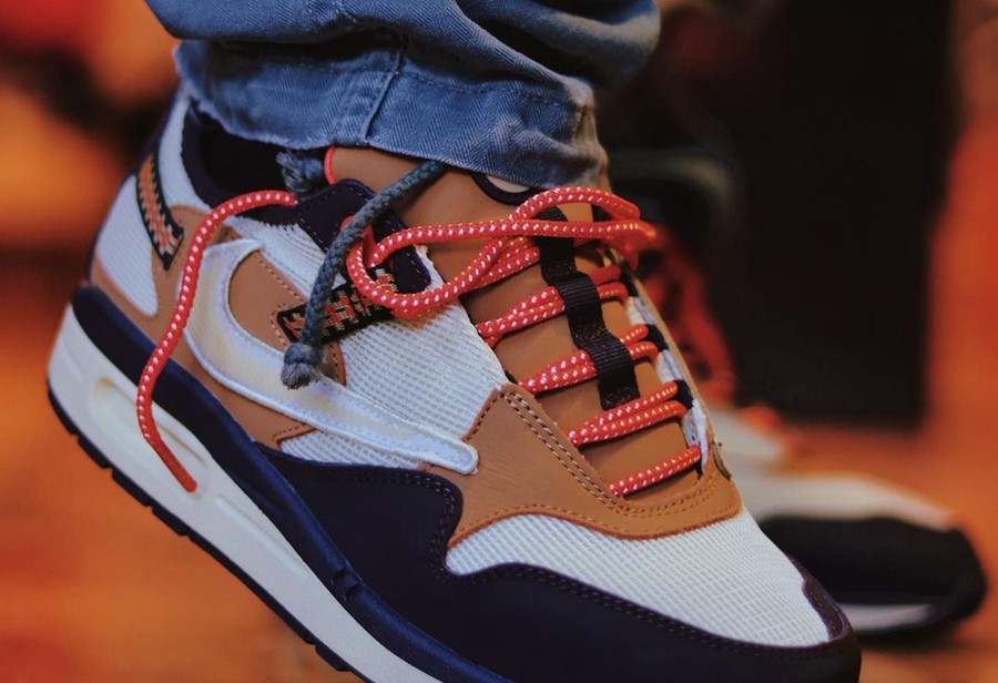 Travis Scott,Nike,Air Max 1 看着就不便宜!TS x Air Max 1 最新上脚图曝光!网友:先发一双? Travis Scott,Nike,Air Max 1 看着就不便宜!TS x Air Max 1 最新上脚图曝光!网友:先发一双?