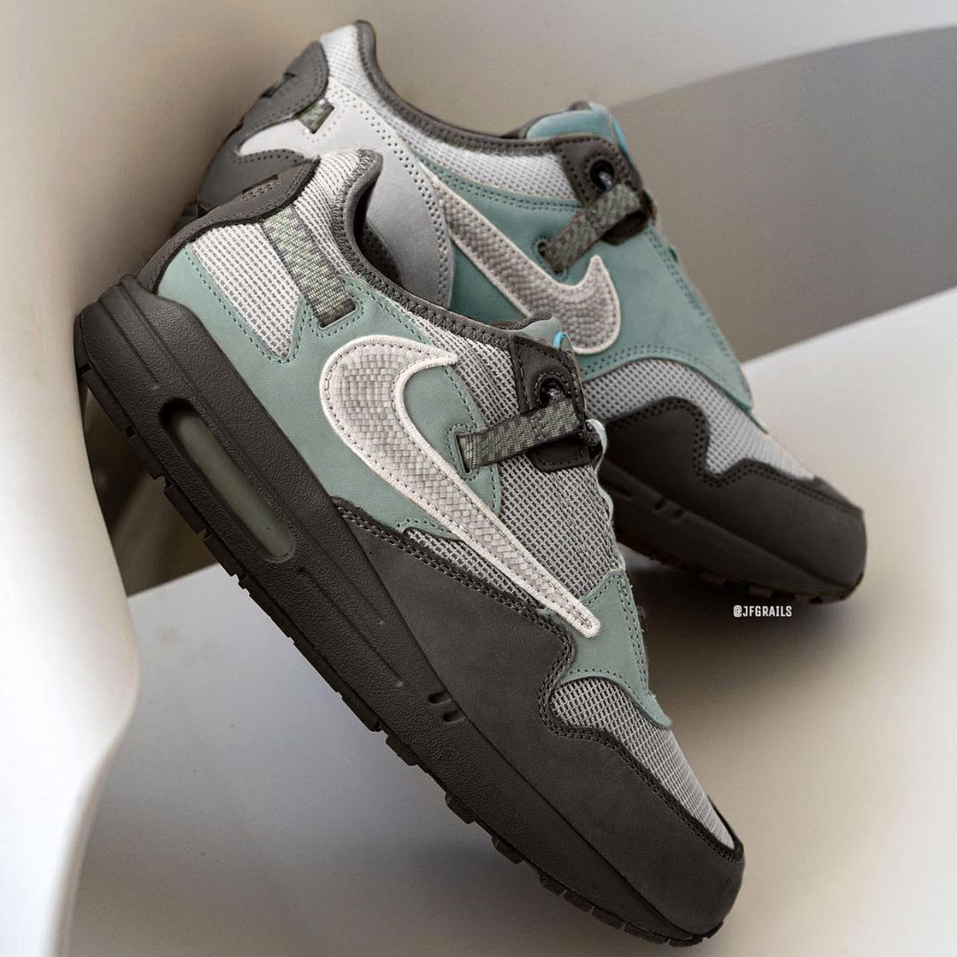 Travis Scott,Air Max 1,Nike 全新 TS x Air Max 1 第三款配色曝光!传闻年底发售! Travis Scott,Air Max 1,Nike 全新 TS x Air Max 1 第三款配色曝光!传闻年底发售!
