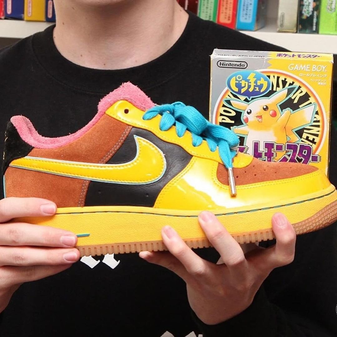 球鞋定制,AF1,Air Force 1,Nike 皮卡丘、梦幻、水箭龟...全新宝可梦 x AF1 现身网络! 球鞋定制,AF1,Air Force 1,Nike 皮卡丘、梦幻、水箭龟...全新宝可梦 x AF1 现身网络!