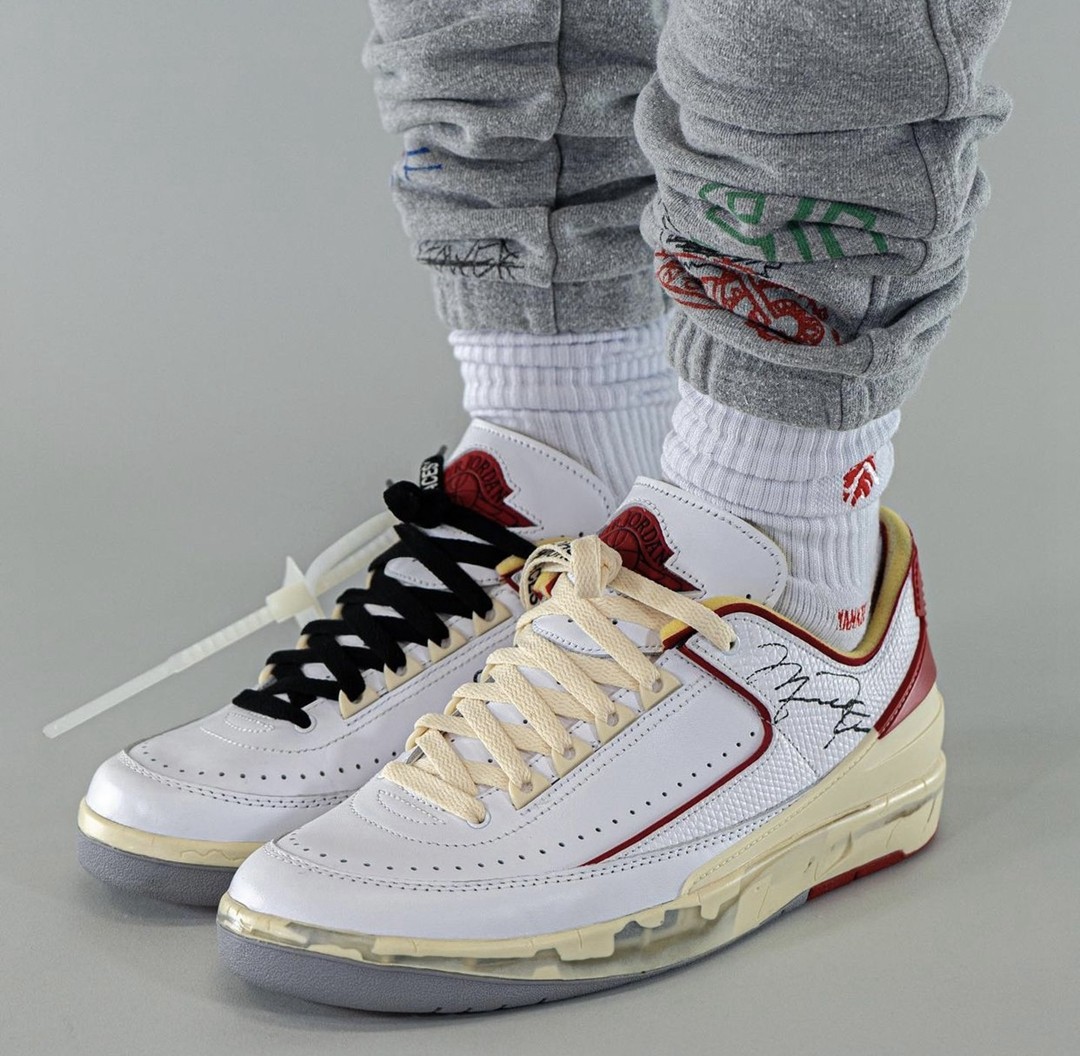 OFF-WHITE,Air Jordan 2 Low,DJ4 年底发售!又是芝加哥又是解构!OW x AJ2 最新实物曝光! OFF-WHITE,Air Jordan 2 Low,DJ4 年底发售!又是芝加哥又是解构!OW x AJ2 最新实物曝光!