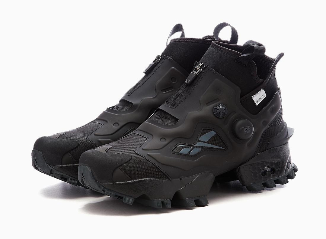 Reebok,Instapump Fury,Gore-Tex 全黑鞋身尽显机能造型!全新 Reebok Instapump Fury 官图曝光! Reebok,Instapump Fury,Gore-Tex 全黑鞋身尽显机能造型!全新 Reebok Instapump Fury 官图曝光!
