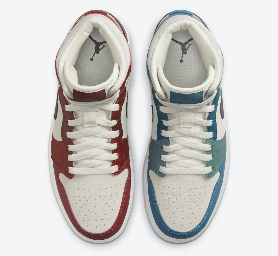 AJ,Air Jordan 1 Mid,Anti-Gravi 鸳鸯装扮 + 果冻外底!全新配色 Air Jordan 1 官图释出! AJ,Air Jordan 1 Mid,Anti-Gravi 鸳鸯装扮 + 果冻外底!全新配色 Air Jordan 1 官图释出!
