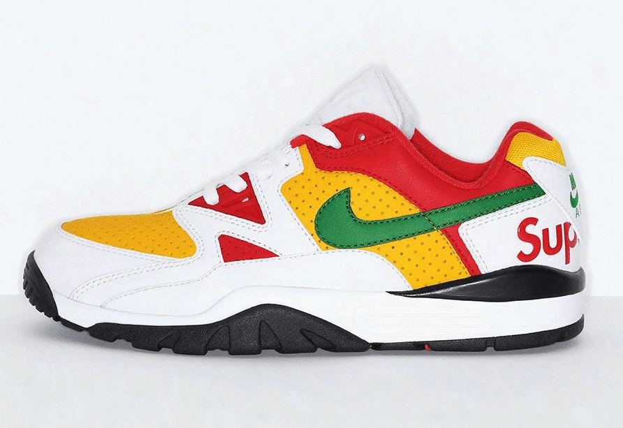 Supreme x Nike Air Cross Train 复古鞋型 + 撞色设计!两双全新 Supreme x Nike 即将发售! Supreme x Nike Air Cross Train 复古鞋型 + 撞色设计!两双全新 Supreme x Nike 即将发售!