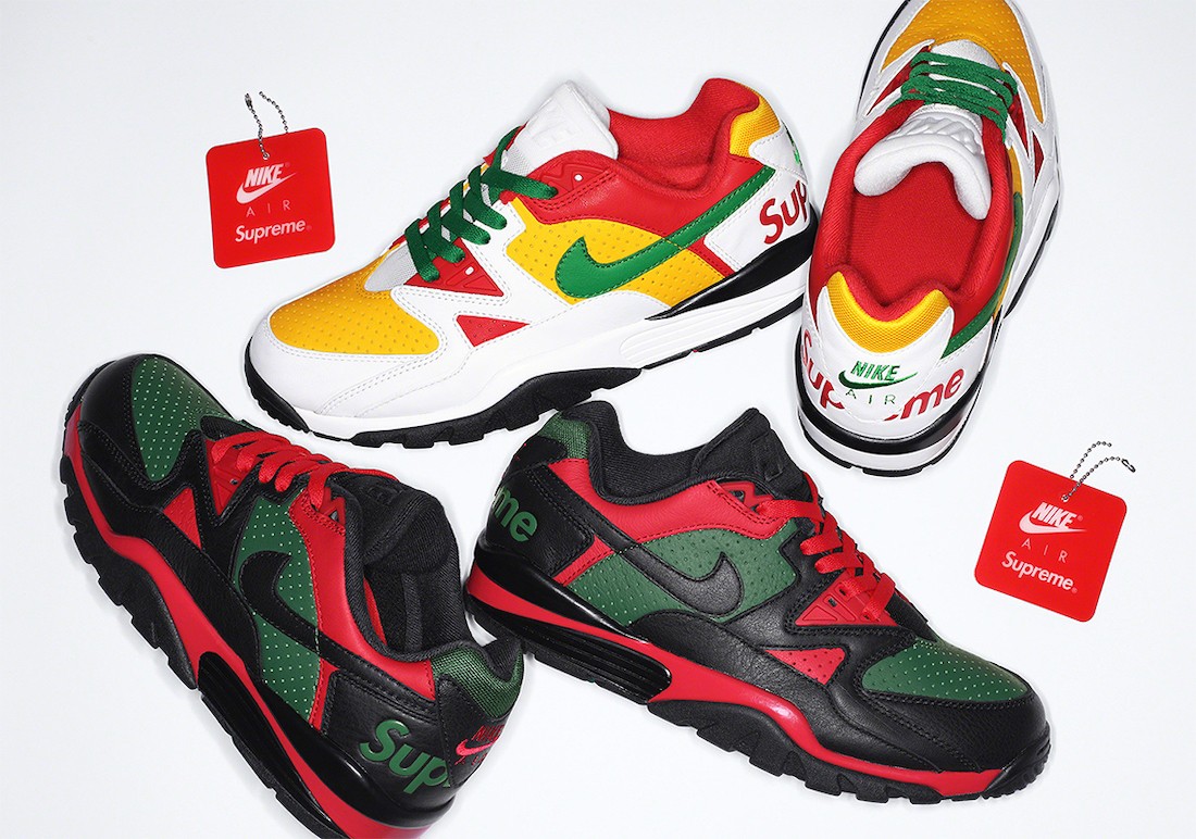 Supreme,Nike, Air Cross Traine 这不是 Gucci 配色吗?全新 Supreme x Nike 鞋款明日发售! Supreme,Nike, Air Cross Traine 这不是 Gucci 配色吗?全新 Supreme x Nike 鞋款明日发售!
