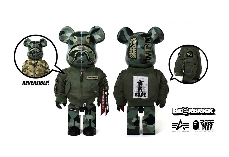BAPE®,Alpha Industries,BE@RBRI 理财产品又来了!超限量 BAPE 三方联名 BE@RBRICK 国区登记! BAPE®,Alpha Industries,BE@RBRI 理财产品又来了!超限量 BAPE 三方联名 BE@RBRICK 国区登记!