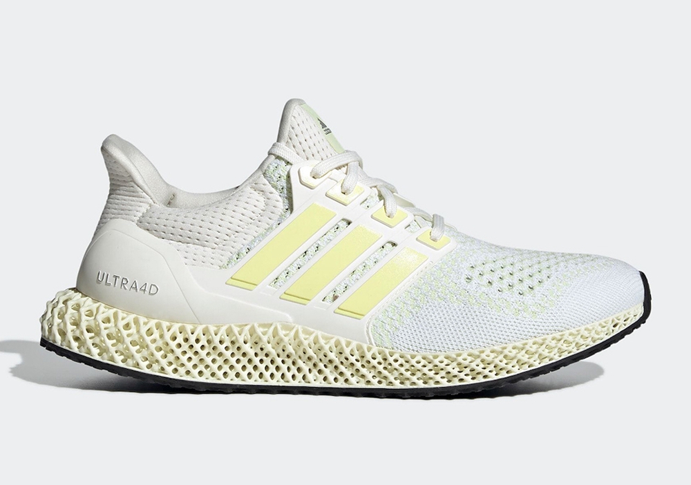 adidas,Ultra 4D,Semi Frozen Ye 清新白绿配色!全新 adidas Ultra 4D 官图曝光! adidas,Ultra 4D,Semi Frozen Ye 清新白绿配色!全新 adidas Ultra 4D 官图曝光!