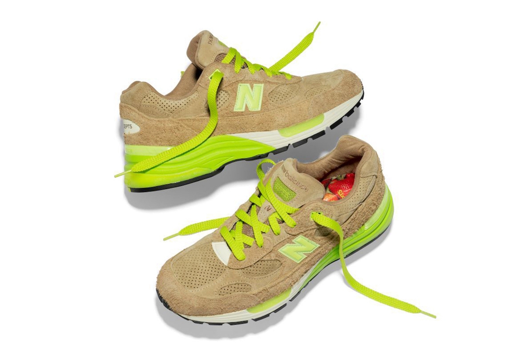 Concepts x New Balance 992,Low 奇异果造型太帅了!联名 New Balance 992 首次曝光! Concepts x New Balance 992,Low 奇异果造型太帅了!联名 New Balance 992 首次曝光!