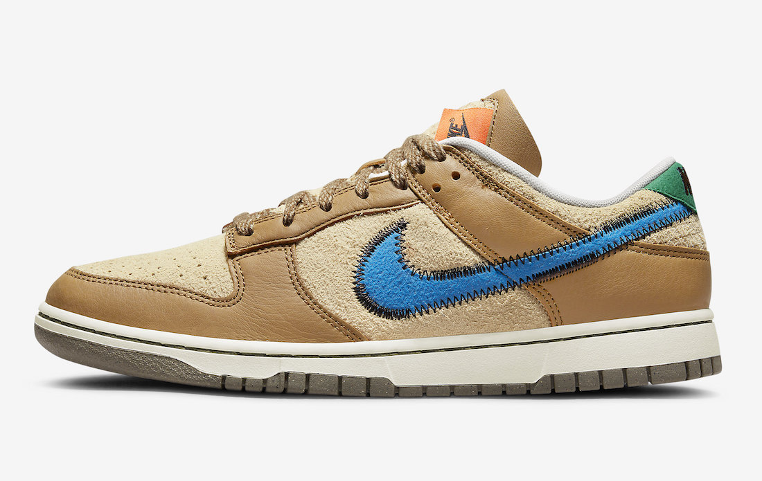 Nike Dunk Low,size?,DO6712-20 拼接缝合造型!Dunk Low 新联名官图曝光! Nike Dunk Low,size?,DO6712-20 拼接缝合造型!Dunk Low 新联名官图曝光!