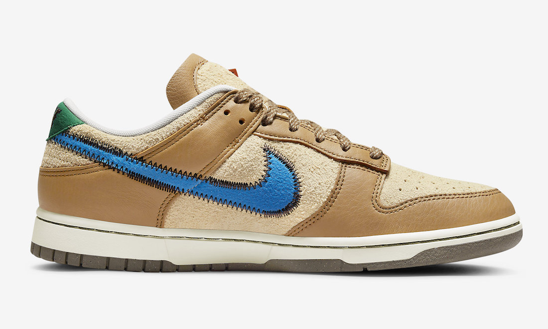 Nike Dunk Low,size?,DO6712-20 拼接缝合造型!Dunk Low 新联名官图曝光! Nike Dunk Low,size?,DO6712-20 拼接缝合造型!Dunk Low 新联名官图曝光!