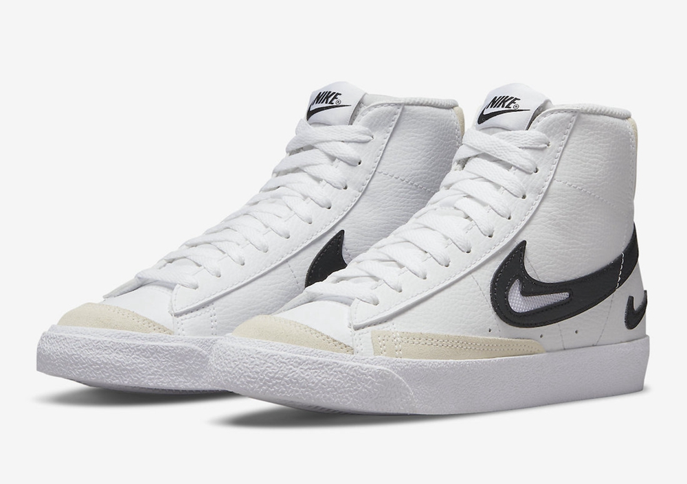 Nike,Blazer Mid,DR7893-100 「套娃 Swoosh」 又有新鞋型!全新 Blazer 官图曝光! Nike,Blazer Mid,DR7893-100 「套娃 Swoosh」 又有新鞋型!全新 Blazer 官图曝光!