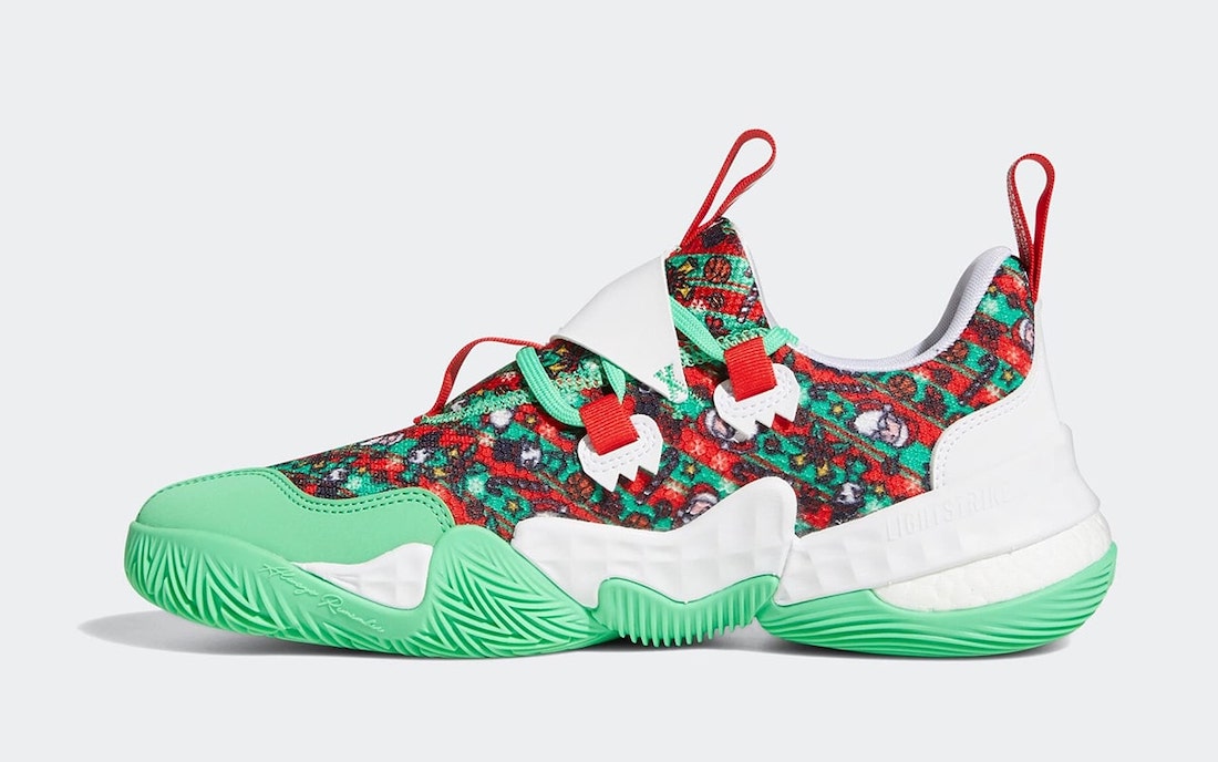 adidas,Trae Young 1,Christmas 「吹羊」圣诞战靴曝光!回头率拉满! adidas,Trae Young 1,Christmas 「吹羊」圣诞战靴曝光!回头率拉满!