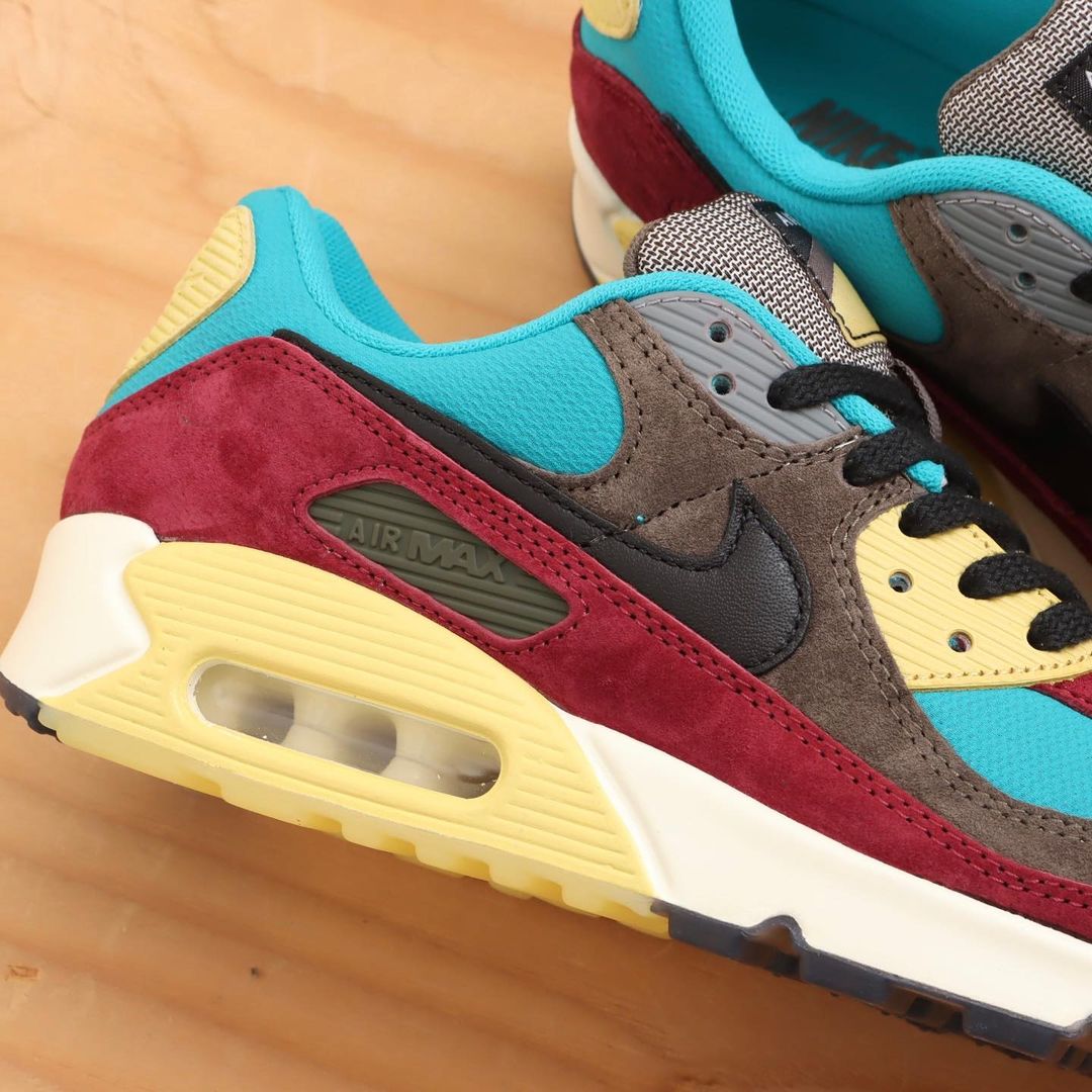 Nike,Air Max 90,DH6083-200,DC6 拼接撞色超吸睛!Air Max 90 全新配色曝光! Nike,Air Max 90,DH6083-200,DC6 拼接撞色超吸睛!Air Max 90 全新配色曝光!
