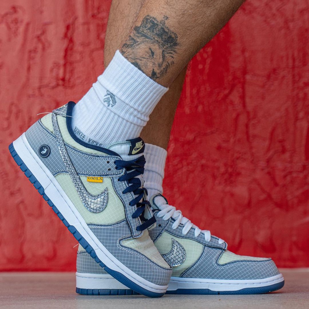 Union,Nike,Dunk Low,DJ9649-400 Union x Nike 新鞋明年发售!上脚照首次曝光! Union,Nike,Dunk Low,DJ9649-400 Union x Nike 新鞋明年发售!上脚照首次曝光!