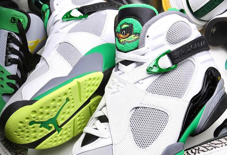Air Jordan 8,俄勒冈 有钱也买不到!全新 Air Jordan 8「俄勒冈」实物曝光! Air Jordan 8,俄勒冈 有钱也买不到!全新 Air Jordan 8「俄勒冈」实物曝光!