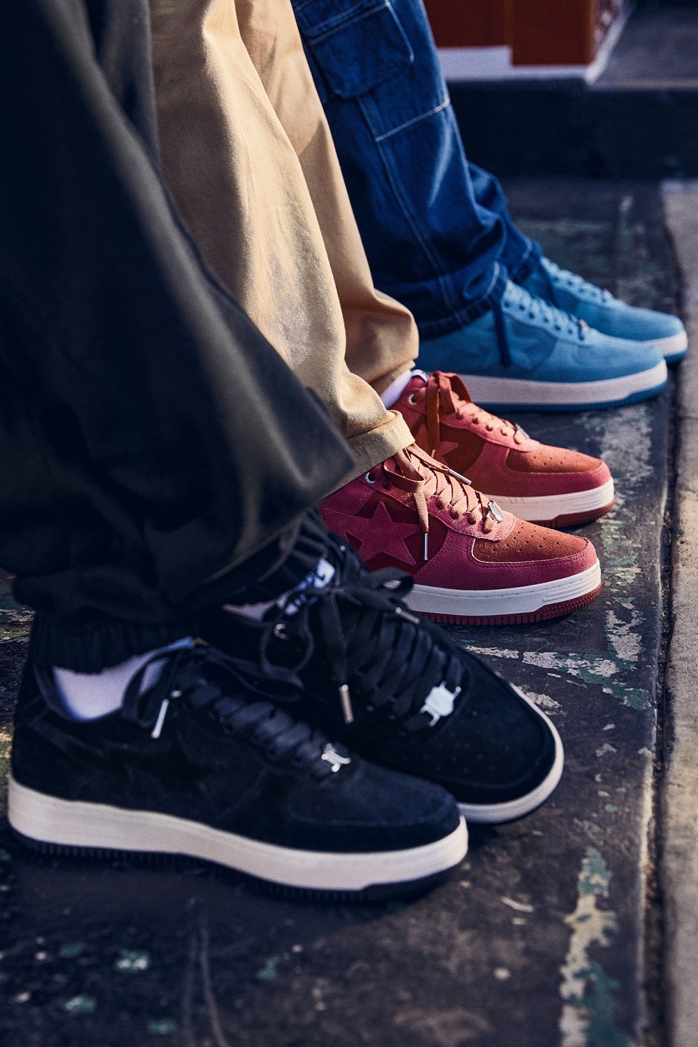 BAPE STA,BAPE 多款配色挑花眼!全新配色 BAPE STA 官图曝光! BAPE STA,BAPE 多款配色挑花眼!全新配色 BAPE STA 官图曝光!