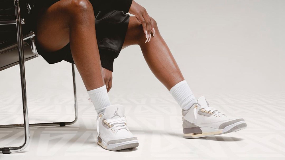 Air Jordan 3,Muslin,DH7139-100 背刺 AMM 联名!全新配色 Air Jordan 3 实物曝光! Air Jordan 3,Muslin,DH7139-100 背刺 AMM 联名!全新配色 Air Jordan 3 实物曝光!