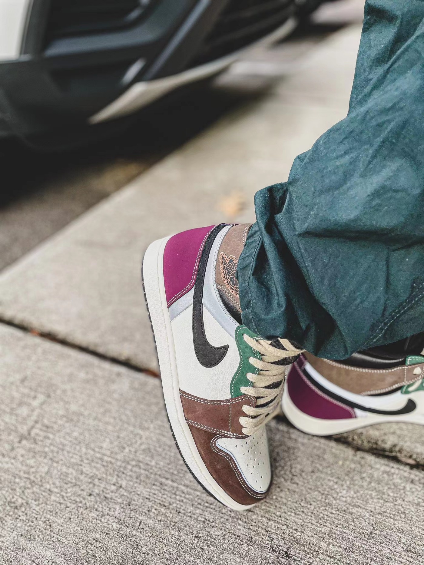 Air Jordan 1,AJ1,Hand Crafted, 「拼接小倒钩」AJ1 本周发售!看完实物图更想要了! Air Jordan 1,AJ1,Hand Crafted, 「拼接小倒钩」AJ1 本周发售!看完实物图更想要了!