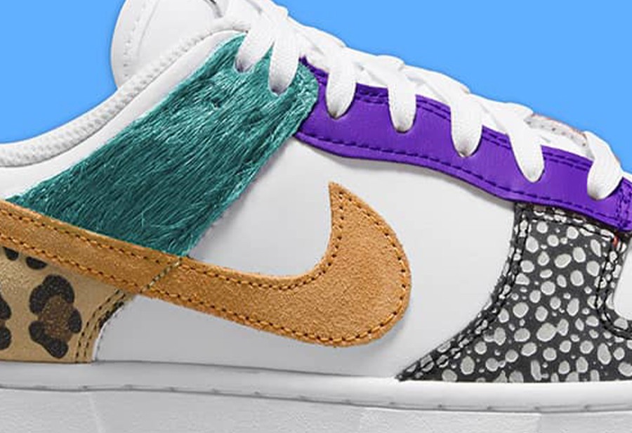 Dunk,Nike,发售 新一代 What The Dunk 来了!石斑 + 马毛 + 豹纹真够野! Dunk,Nike,发售 新一代 What The Dunk 来了!石斑 + 马毛 + 豹纹真够野!