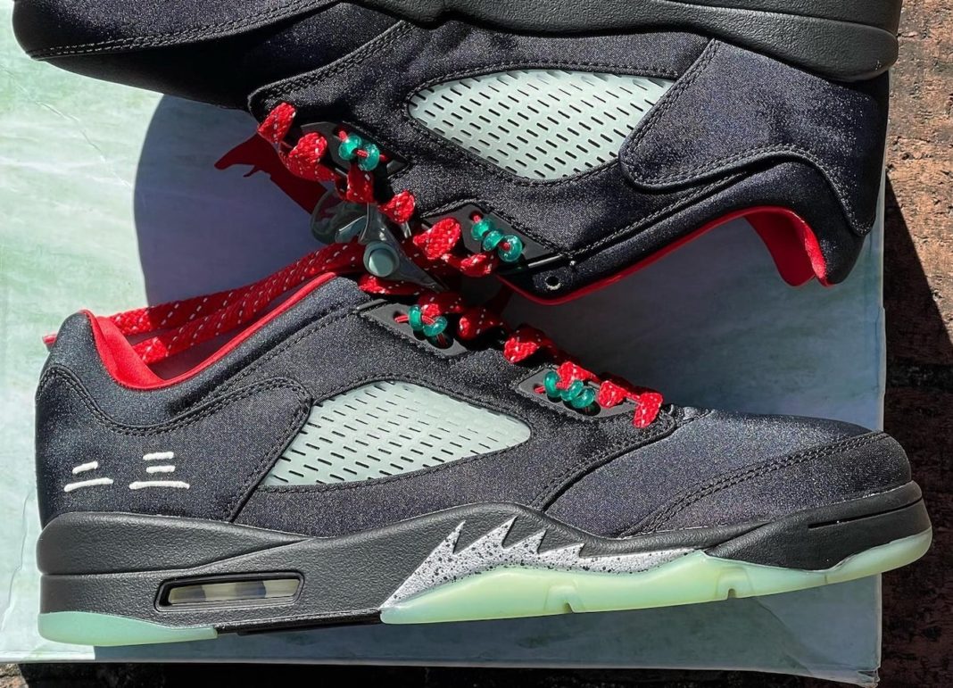 CLOT,AJ5,Air Jordan 5 Low,发售 中国玉 CLOT x AJ 发售日期确定!细节太多了! CLOT,AJ5,Air Jordan 5 Low,发售 中国玉 CLOT x AJ 发售日期确定!细节太多了!