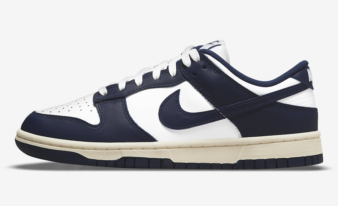 Nike,Dunk Low,Vintage Navy,DD1 复古海军蓝配色!全新 Dunk Low 官图曝光! Nike,Dunk Low,Vintage Navy,DD1 复古海军蓝配色!全新 Dunk Low 官图曝光!