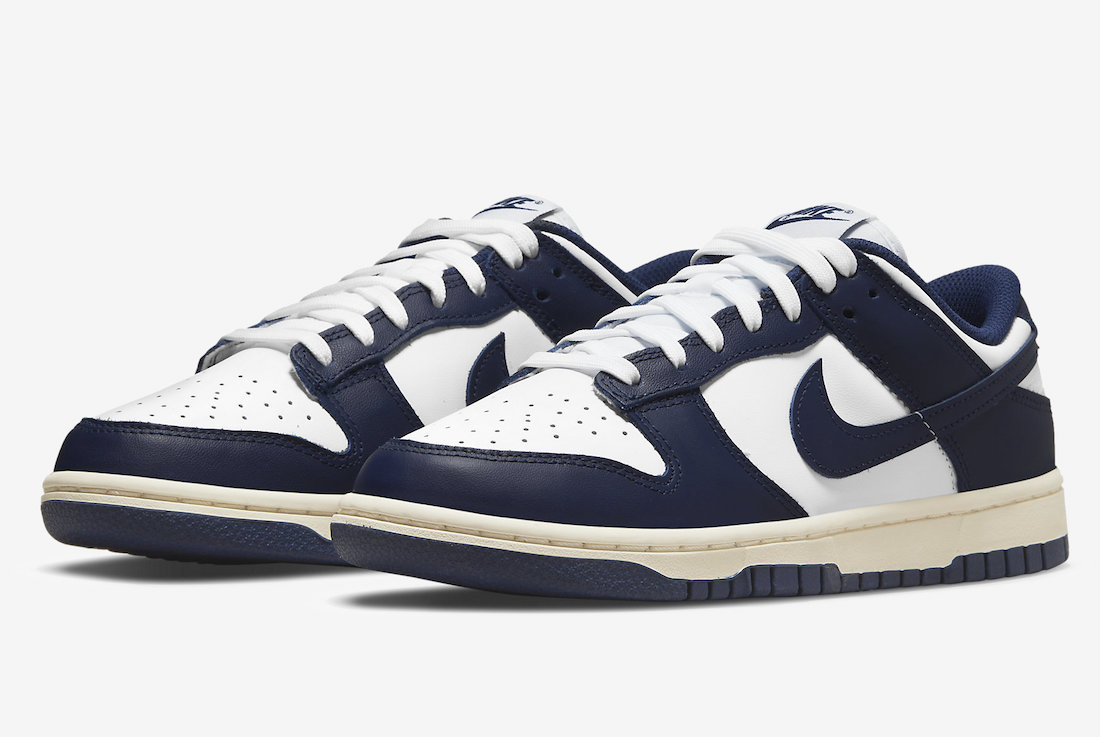 Nike,Dunk Low,Vintage Navy,DD1 复古海军蓝配色!全新 Dunk Low 官图曝光! Nike,Dunk Low,Vintage Navy,DD1 复古海军蓝配色!全新 Dunk Low 官图曝光!