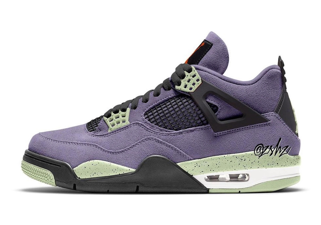 Nike,Air Jordan 4,Canyon Purpl 黑紫配色太经典!全新 AJ4 发售日期有了! Nike,Air Jordan 4,Canyon Purpl 黑紫配色太经典!全新 AJ4 发售日期有了!