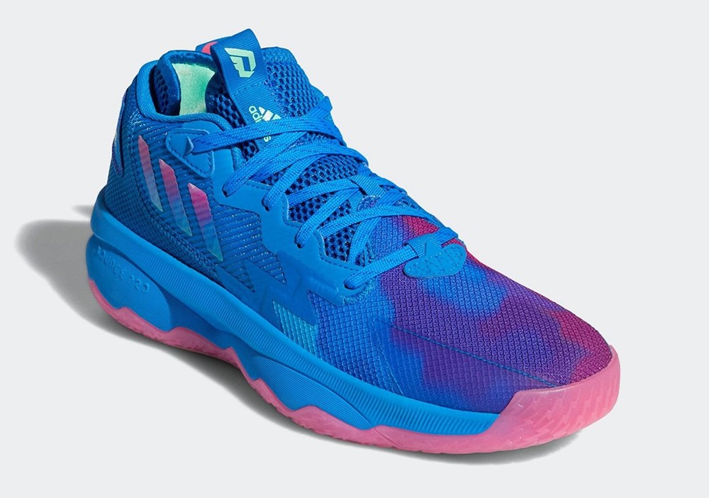 adidas,Dame 8,Battle Of The Bu 红蓝渐变装扮!adidas Dame 8 全新配色官图曝光! adidas,Dame 8,Battle Of The Bu 红蓝渐变装扮!adidas Dame 8 全新配色官图曝光!