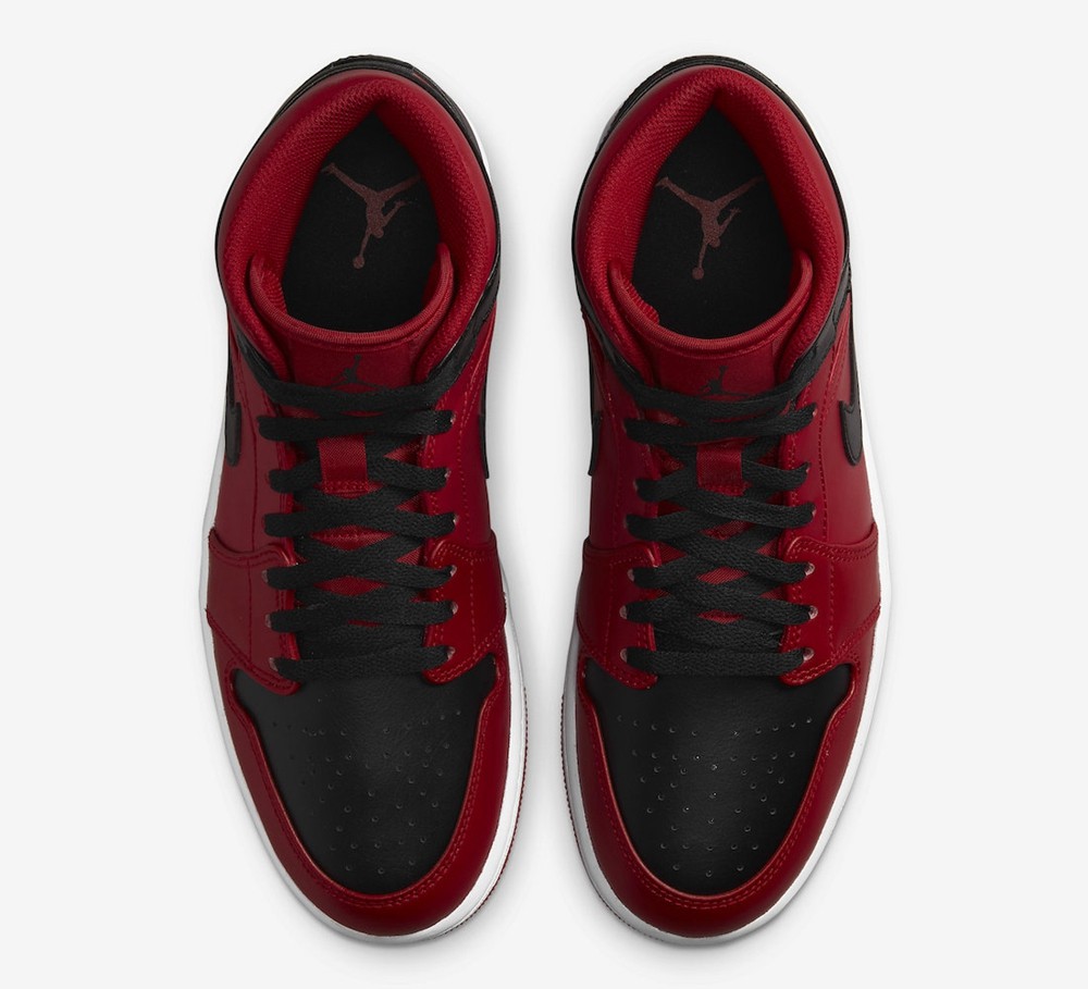 Nike,Air Jordan 1 Mid,Reverse 情侣款搭配起来!「反转黑红」Air Jordan 1 官图曝光! Nike,Air Jordan 1 Mid,Reverse 情侣款搭配起来!「反转黑红」Air Jordan 1 官图曝光!