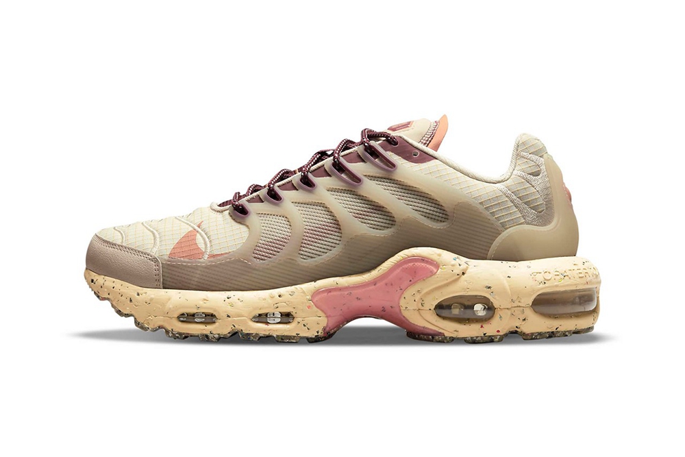 Nike,Air max Plus,Pearl White/ 贯彻环保理念!全新 Air Max 「垃圾鞋」 官图曝光! Nike,Air max Plus,Pearl White/ 贯彻环保理念!全新 Air Max 「垃圾鞋」 官图曝光!
