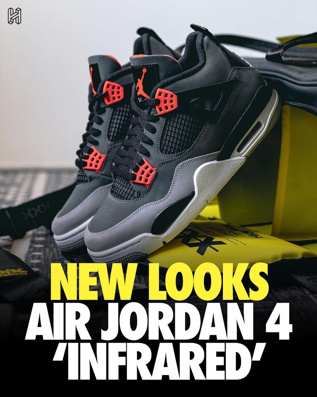 AJ,Air Jordan 4,Infrared,DH692 「红外线」AJ4 实物太帅了!发售日期终于定了! AJ,Air Jordan 4,Infrared,DH692 「红外线」AJ4 实物太帅了!发售日期终于定了!