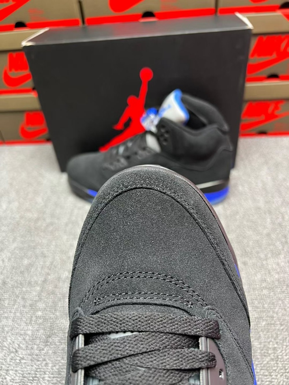 Air Jordan 5,Racer Blue,CT4838 吊足胃口!黑蓝 Air Jordan 5 又有全新实物图曝光! Air Jordan 5,Racer Blue,CT4838 吊足胃口!黑蓝 Air Jordan 5 又有全新实物图曝光!