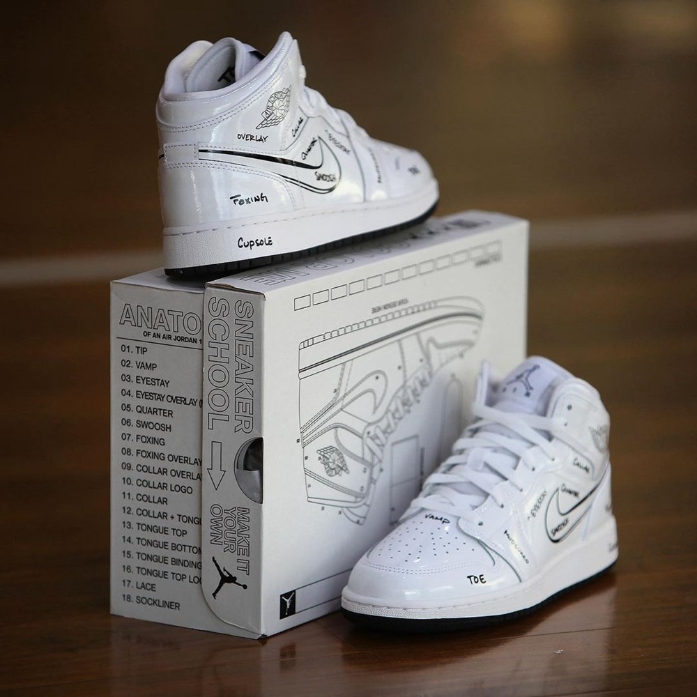 Nike,Air Jordan 1 二次元涂鸦风格!全新 Air Jordan 1 实物图曝光! Nike,Air Jordan 1 二次元涂鸦风格!全新 Air Jordan 1 实物图曝光!