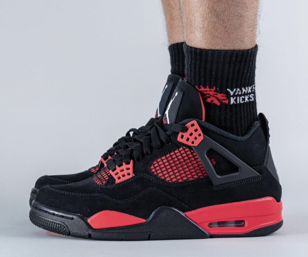 AJ,Air Jordan 4,Red Thunder,CT 「红雷公」Air Jordan 4 现已开启登记!实物质感真不错! AJ,Air Jordan 4,Red Thunder,CT 「红雷公」Air Jordan 4 现已开启登记!实物质感真不错!