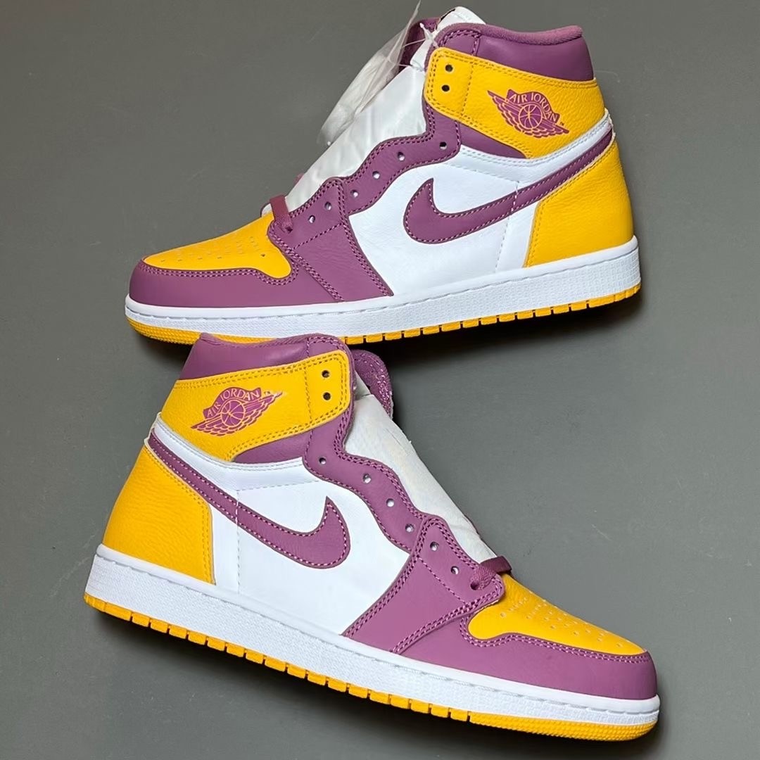 AJ,Air Jordan 1 High OG,Brothe 湖人紫金装扮!「兄弟会」AJ1 下月发售! AJ,Air Jordan 1 High OG,Brothe 湖人紫金装扮!「兄弟会」AJ1 下月发售!
