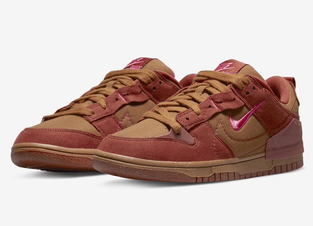 Nike,Dunk Low,Desert Bronze,DH 大地色系搭配解构风格!全新「垃圾鞋」Dunk Low 官图曝光! Nike,Dunk Low,Desert Bronze,DH 大地色系搭配解构风格!全新「垃圾鞋」Dunk Low 官图曝光!